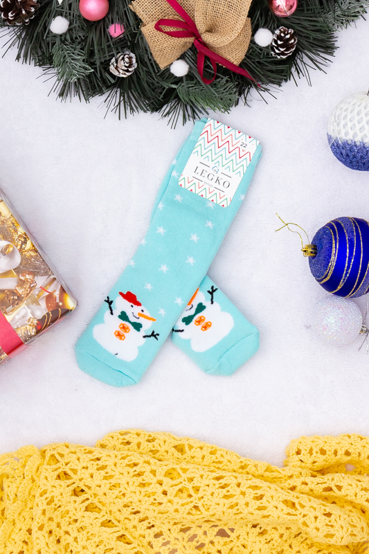 Шкарпетки дитячі "Новорічні" (зима)